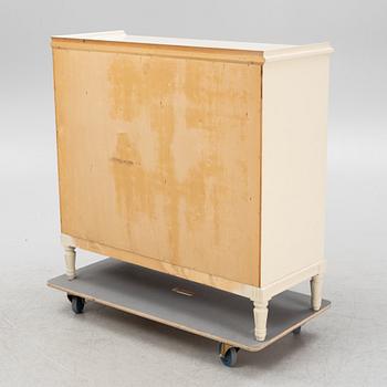 A Gustavian style sideboard, second half of the 20th century.