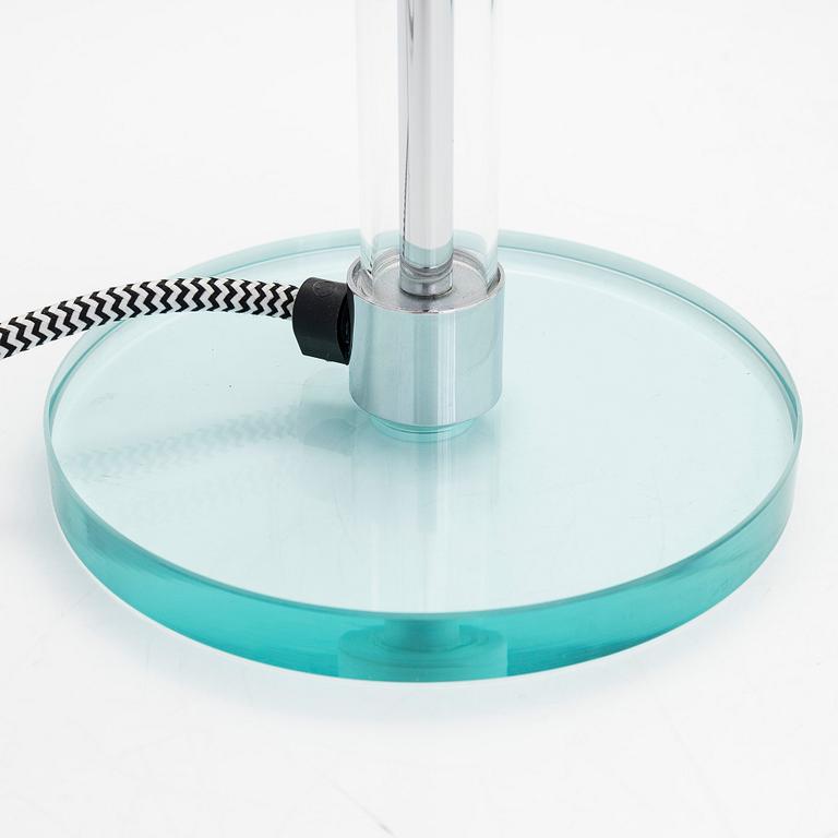 Wilhelm Wagenfeld, a pair of Bauhaus style 'WG24' table lights, Egoluce, Italy, 2000s.