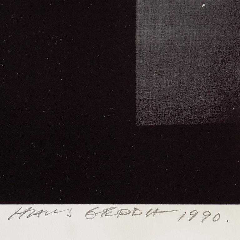 HANS GEDDA, offsettryck, signerad och daterad 1990, numrerad 19/200.