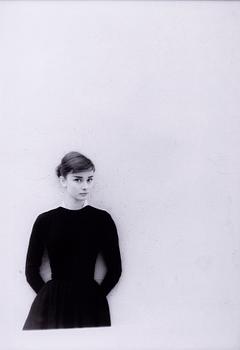Per-Olow Anderson, "Audrey Hepburn photographed on the set for War and Peace, 1955.".