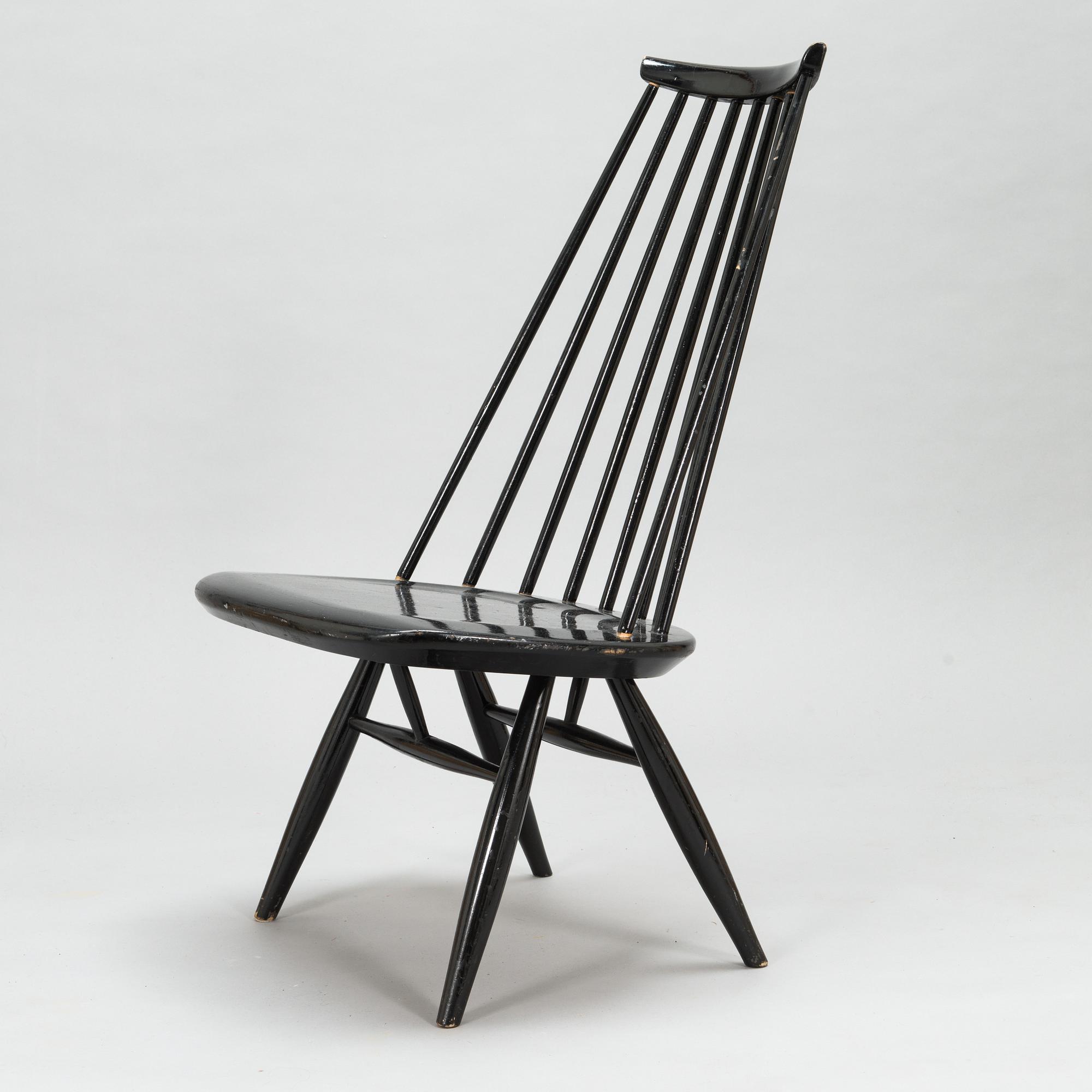 Ilmari Tapiovaara, tuoli, 'Mademoiselle', Asko, 1900-luvun puoliväli.