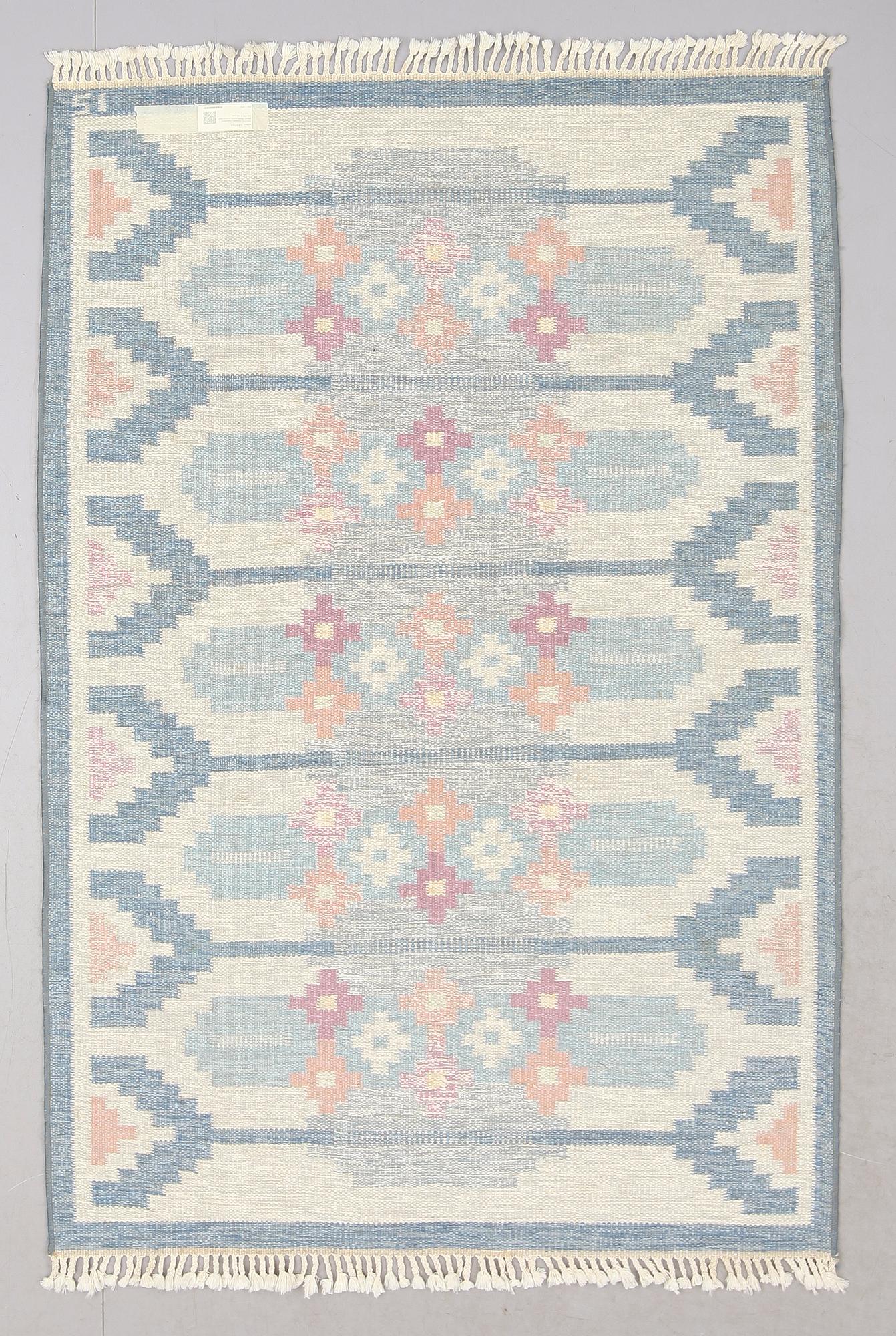 MATTA, rölakan, Ingegerd Silow, 1900-talets andra hälft. Ca 202 x 136 cm.
