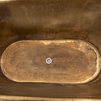 A brass tub from Gamla Mejeriet around 2015.