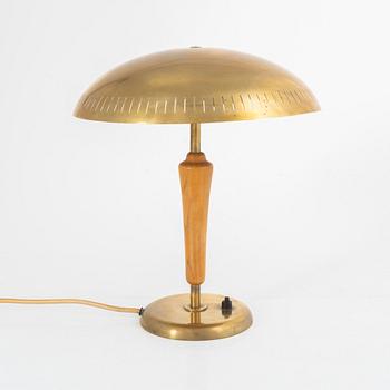 Harald Notini, a model 15398 table lamp, Arvid Böhlmarks Lampfabrik, 1940's.