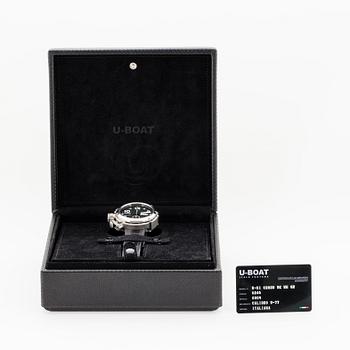 U-boat, U-51, Chrono,  wristwatch, chronograph, 52 mm.