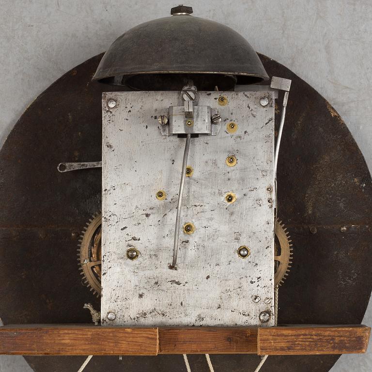 A 19th century longcase clock.