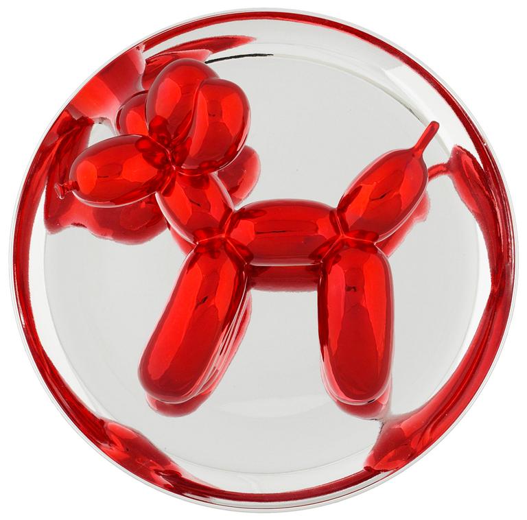 Jeff Koons, "Ballon dog" Red.