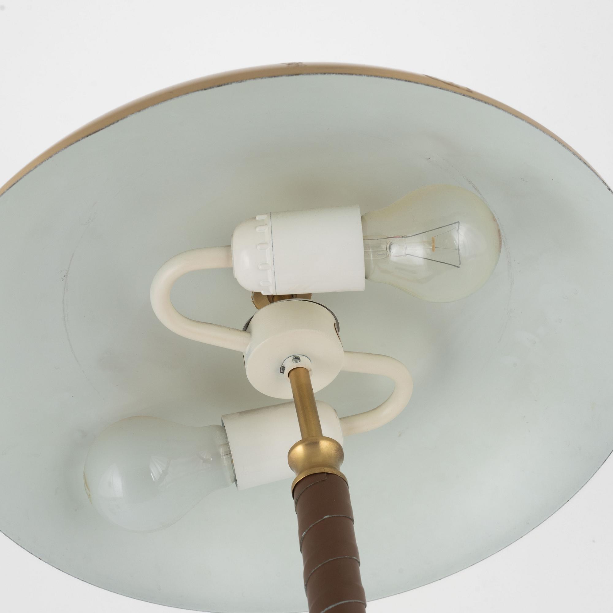 Bordslampa, modell 8456, Boréns, 1900-talets mitt.
