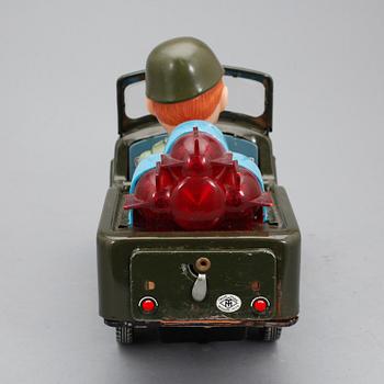 LEKSAKSBILAR, 4 st, bla Lego och Modern Toys, 1900-talets andra hälft.