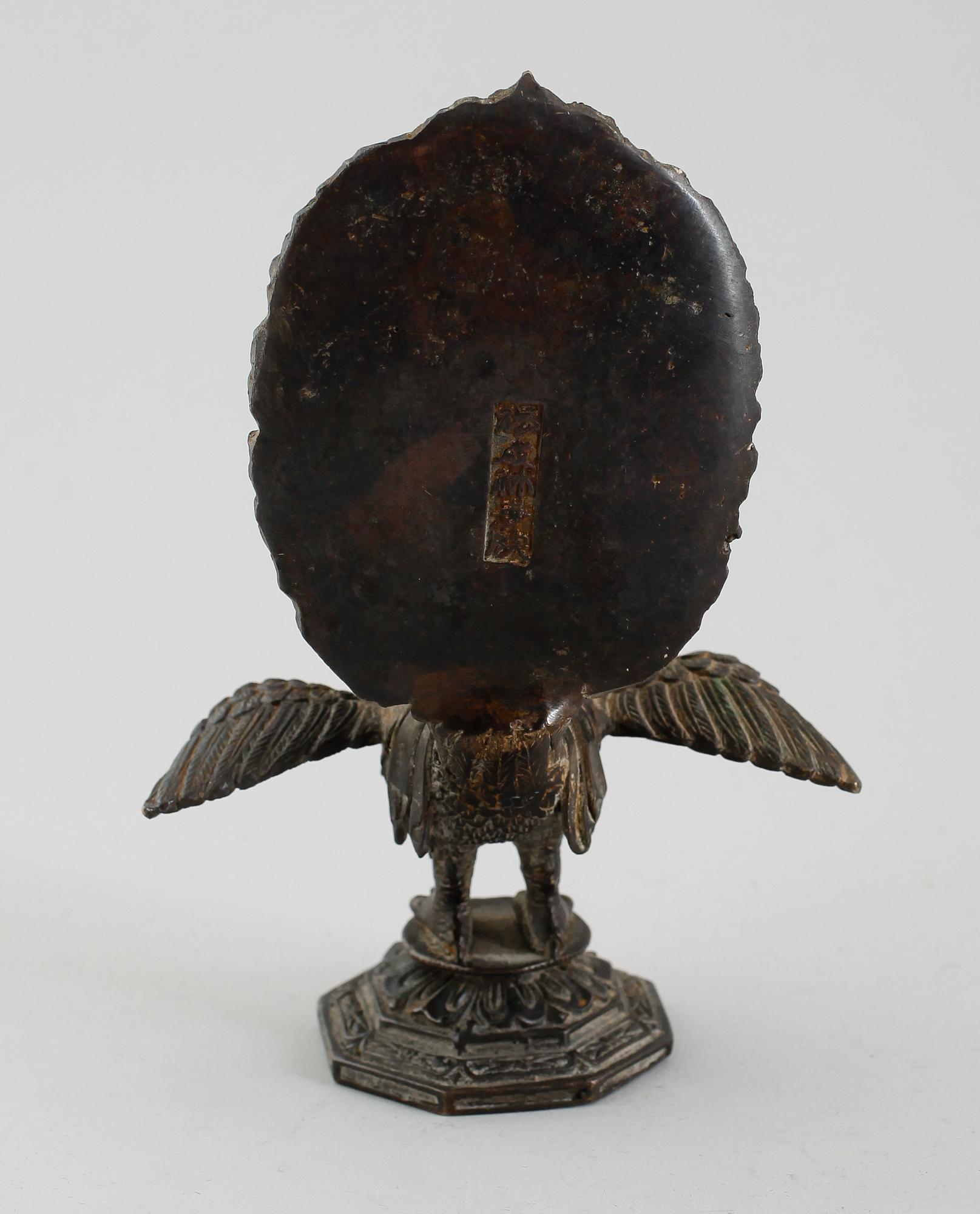 FIGUR, brons, Buddha, Kina, sannolikt 1800-tal.