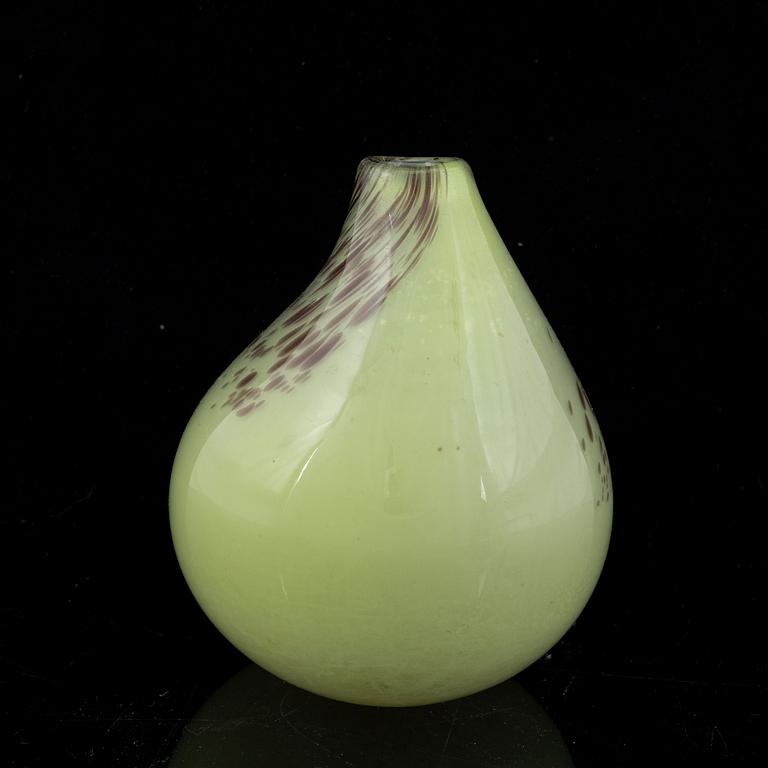 Tapio Wirkkala, a model 3278 glass vase, Iittala, Finland.