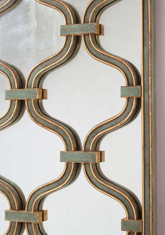 A large Swedish Grace wall mirror, 1930s.