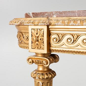 Salongsord, Louis XIV-stil, 1800-talets slut.