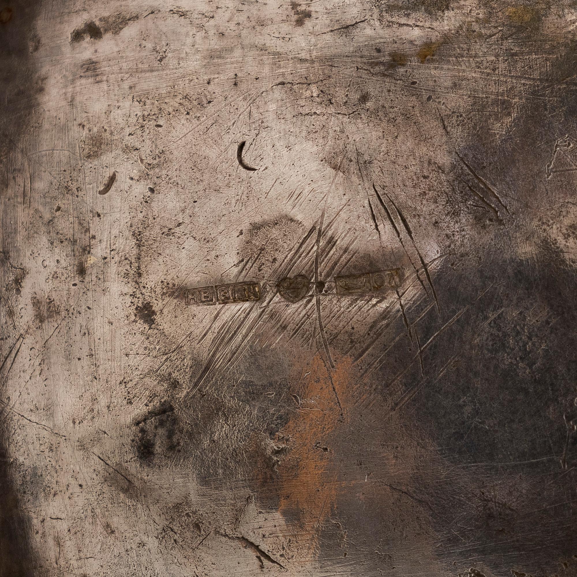 Teekalusto, 3 osaa, hopeaa, osittain kullattu, suomalaiset tarkastusleimat 1967.