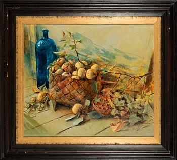 Fritz Jakobsson, öljy kankaalle, signeerattu ja päivätty 1989.