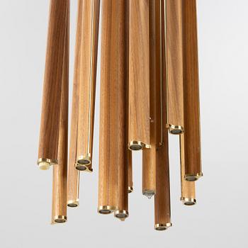 Giorgetti R&D, a 'Leaf' ceiling lamp, 2010s.