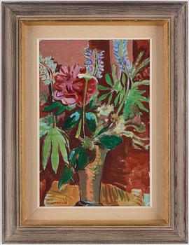 ISAAC GRÜNEWALD,  Canvas laid down on panel, Signed Grünewald.