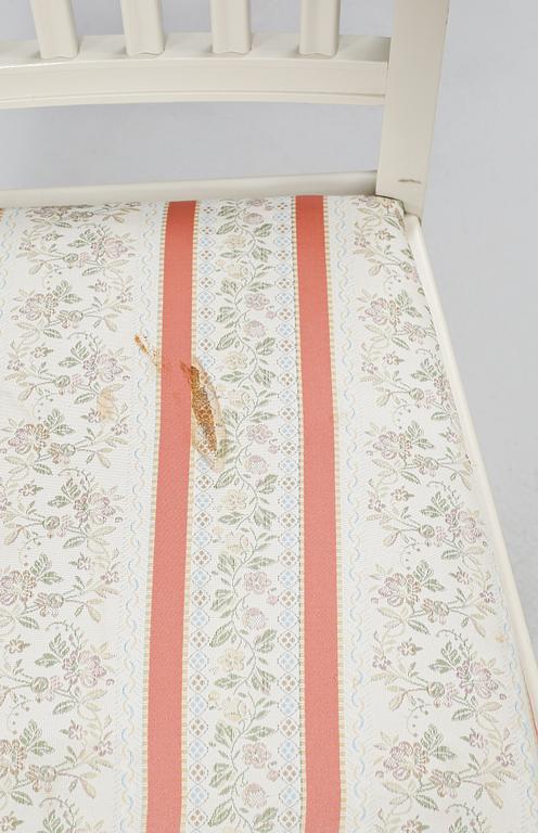 MATGRUPP, 7 delar, gustaviansk stil, 1900-talets andra hälft.