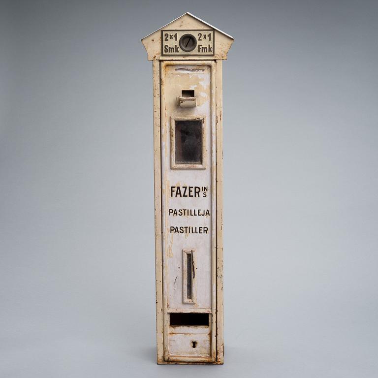 GODISAUTOMAT, Fazer Tussin, 1920-tal.