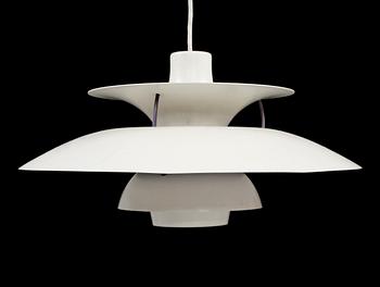 TAKLAMPA, "PH-lampa", Poul Henningsen, Fritz Hansen, 1900-talets fjärde kvartal. Höjd 25 cm.