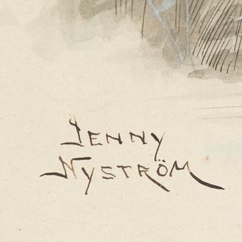 JENNY NYSTRÖM, signed,