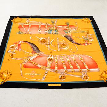 Hermès, sjal "Harnais de Cour".