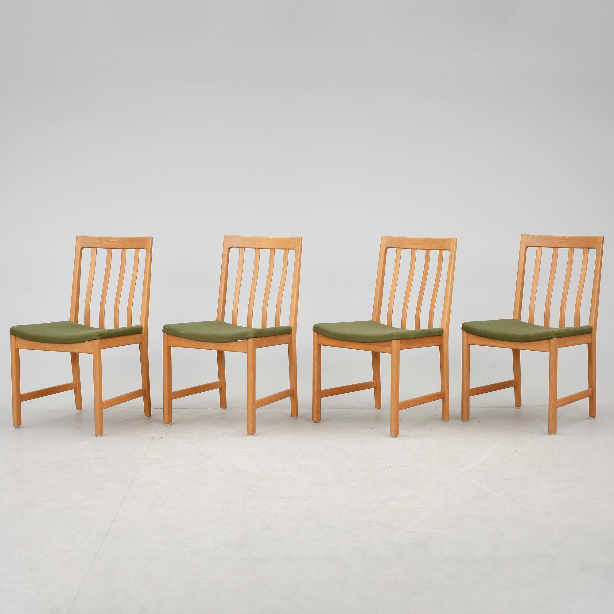 MATMÖBEL, 5 delar samt 2 iläggsskivor, Karl-Erik Ekselius, 1900-talets mitt.