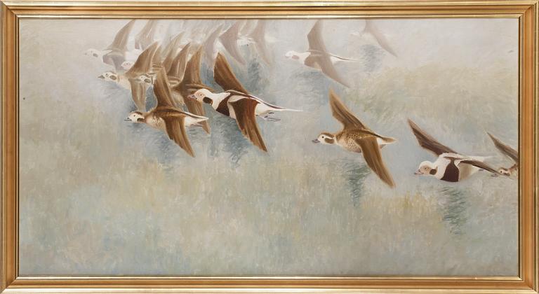 OKÄND KONSTNÄR. Olja på duk.