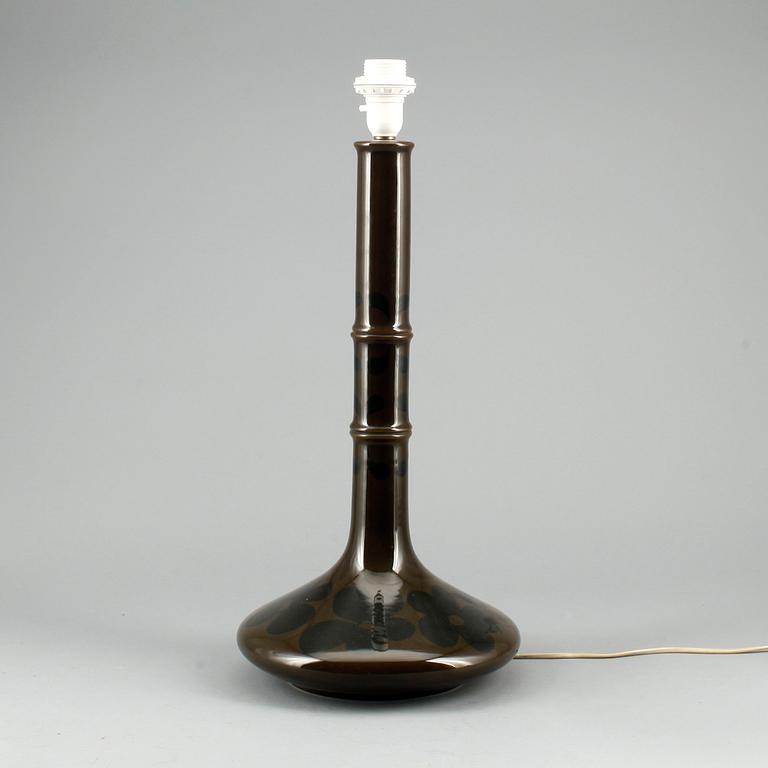 BORDSLAMPA, porslin, Royal Copenhagen, 1970-tal.