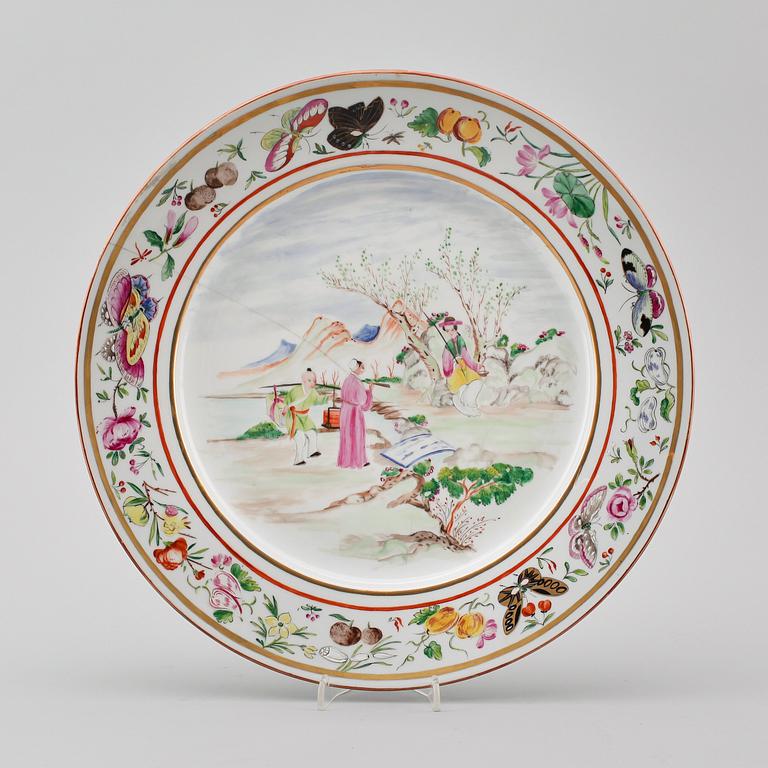 FAT, porslin, Kina, 1800-talets mitt.