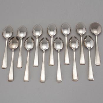 BESTICK, 144 delar, nysilver, Solingen Oka, Tyskland, 1900-talets mitt.