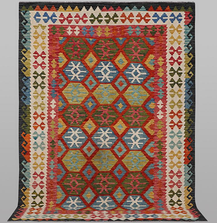 A carpet, Kilim, ca 293 x 200 cm.