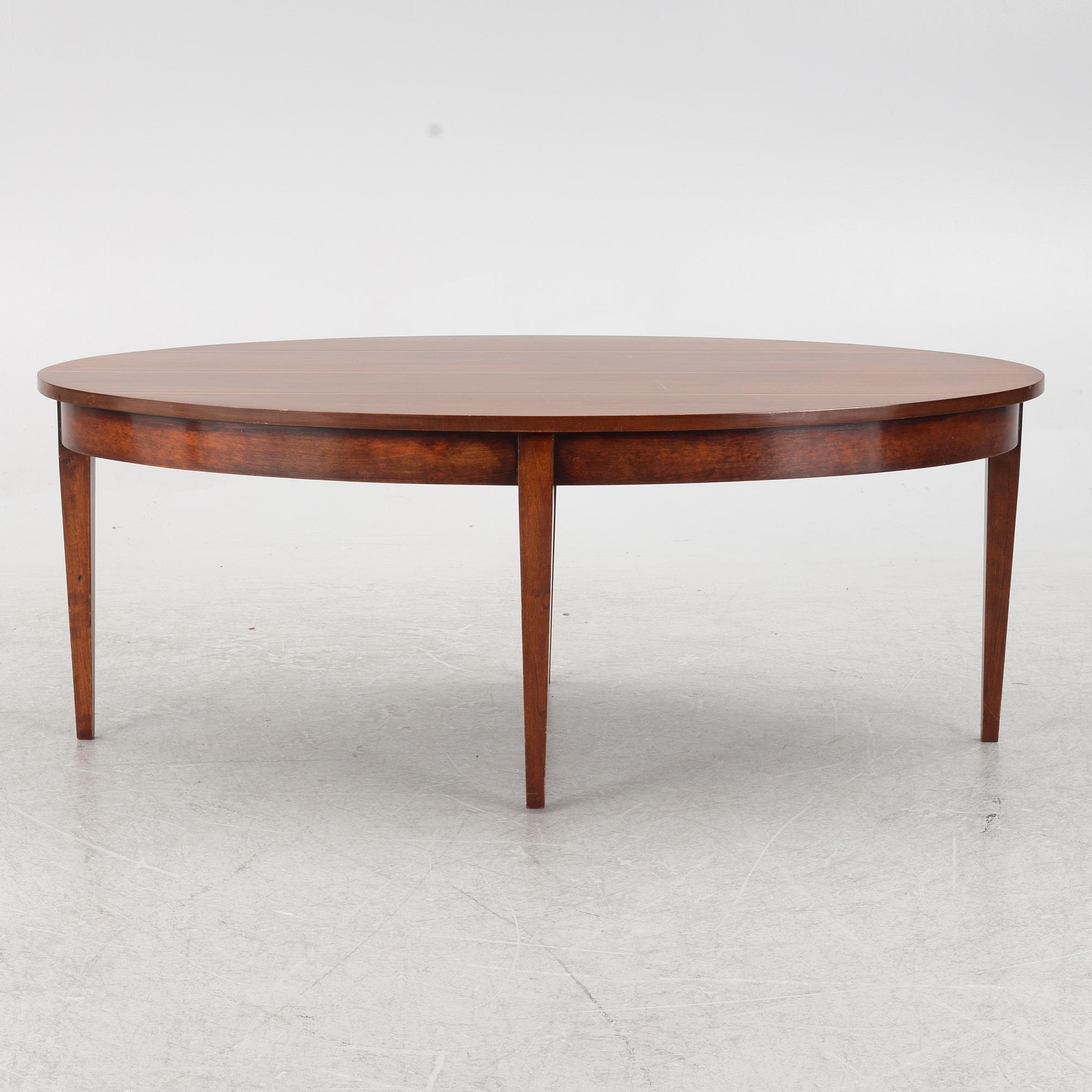 Soffbord, 1900-talets andra hälft.