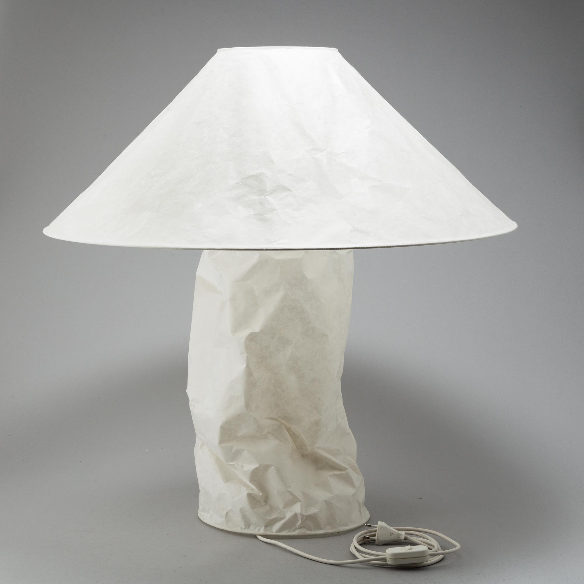 INGO MAURER, skrivbordslampa, "Lampampe", 1980.