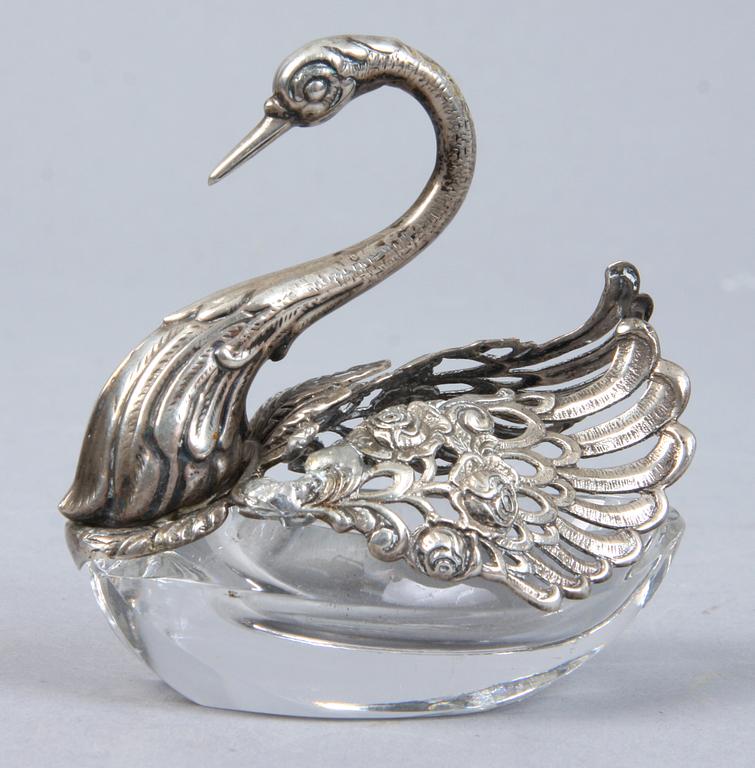 PARTI SILVER, 8 st, silver, 1900-tal.