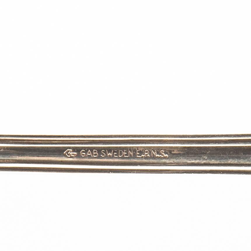 Cutlery 36 pcs "Olga" GAB/Gense silverplate, second half of the 20th century.