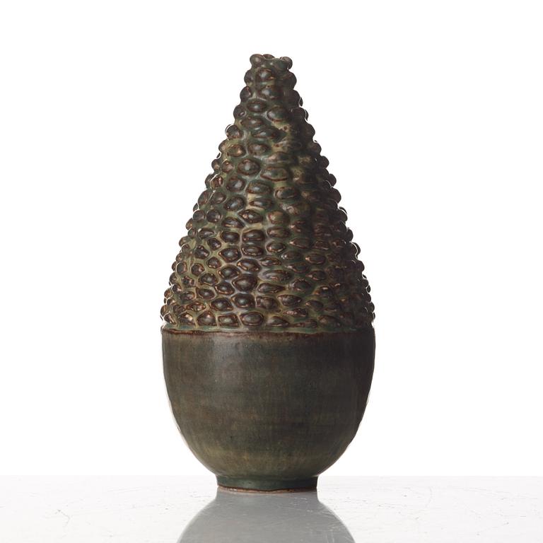 Axel Salto, a stoneware vase, Royal Copenhagen, Denmark.