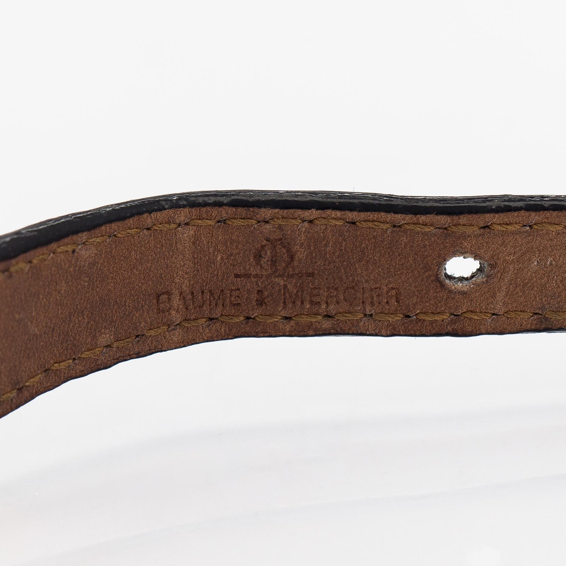 Baume & Mercier, armbandsur, 24 x 21 mm.