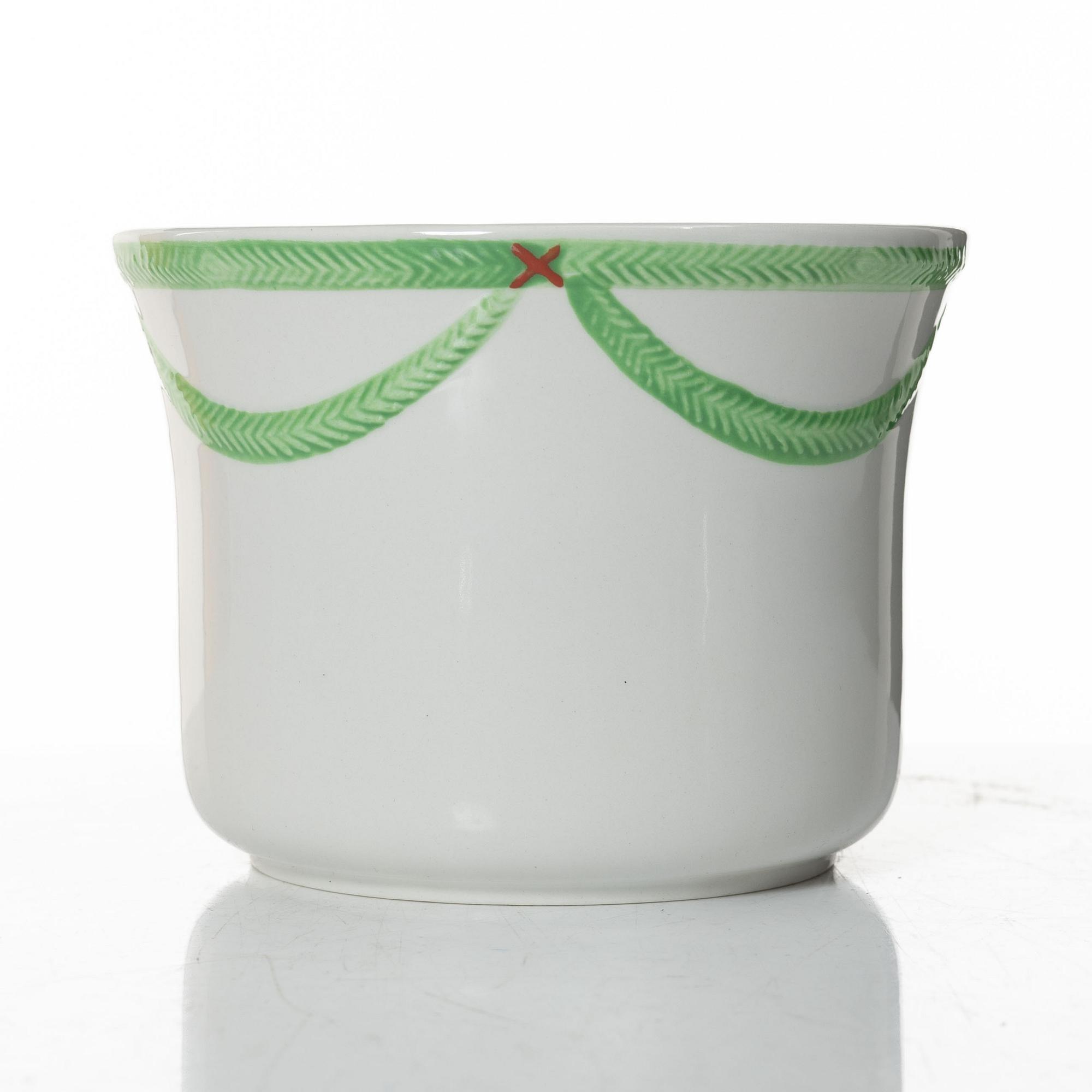 A 21-piece Christmas porcelain dinner service, 'God jul', Rörstrand / Gustavsberg.