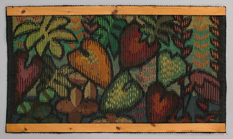 Eila Ampula, tapestry, signed EiLA.