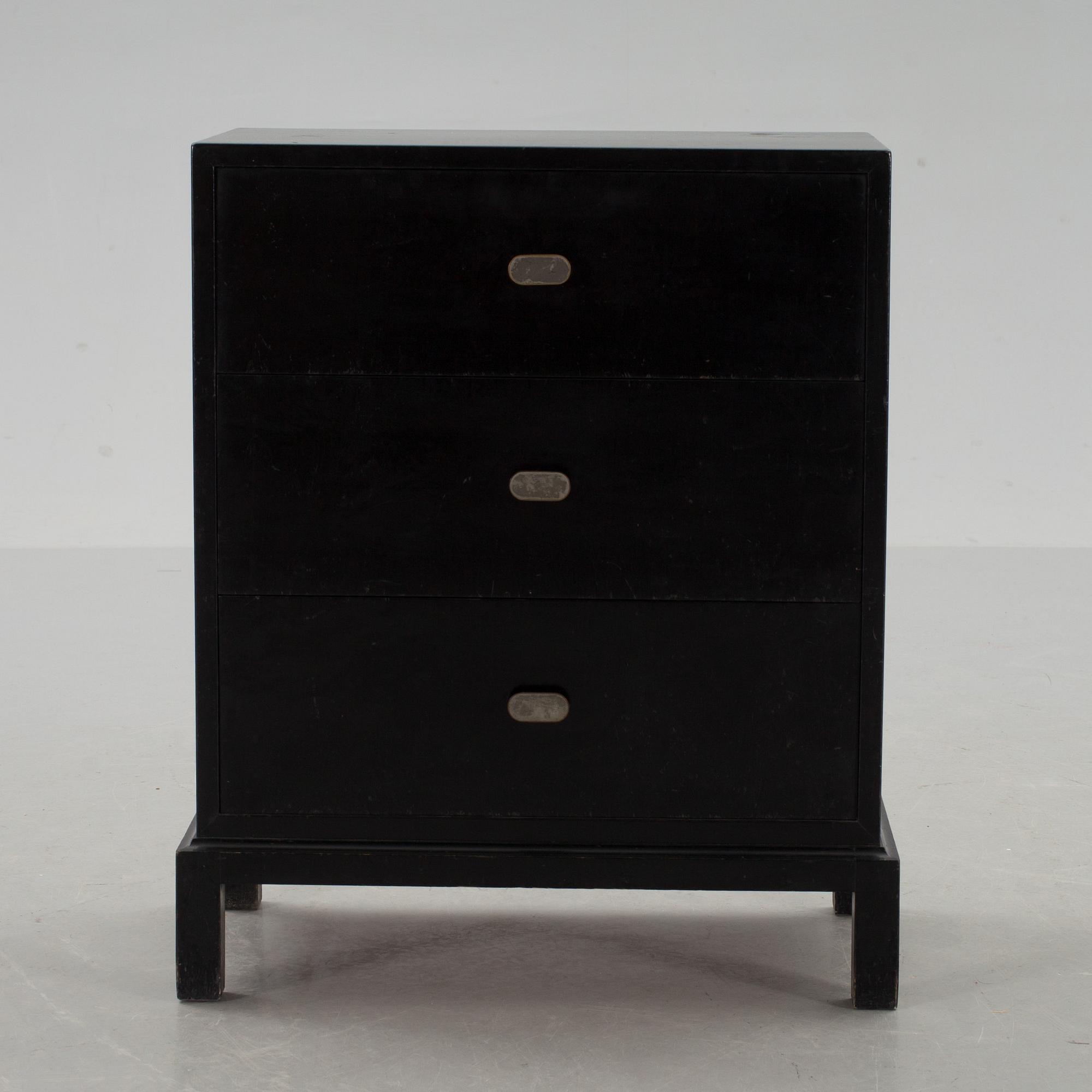 An Uno Åhrén modernist chest of drawers, Svenskt Tenn, Stockholm ca 1930,