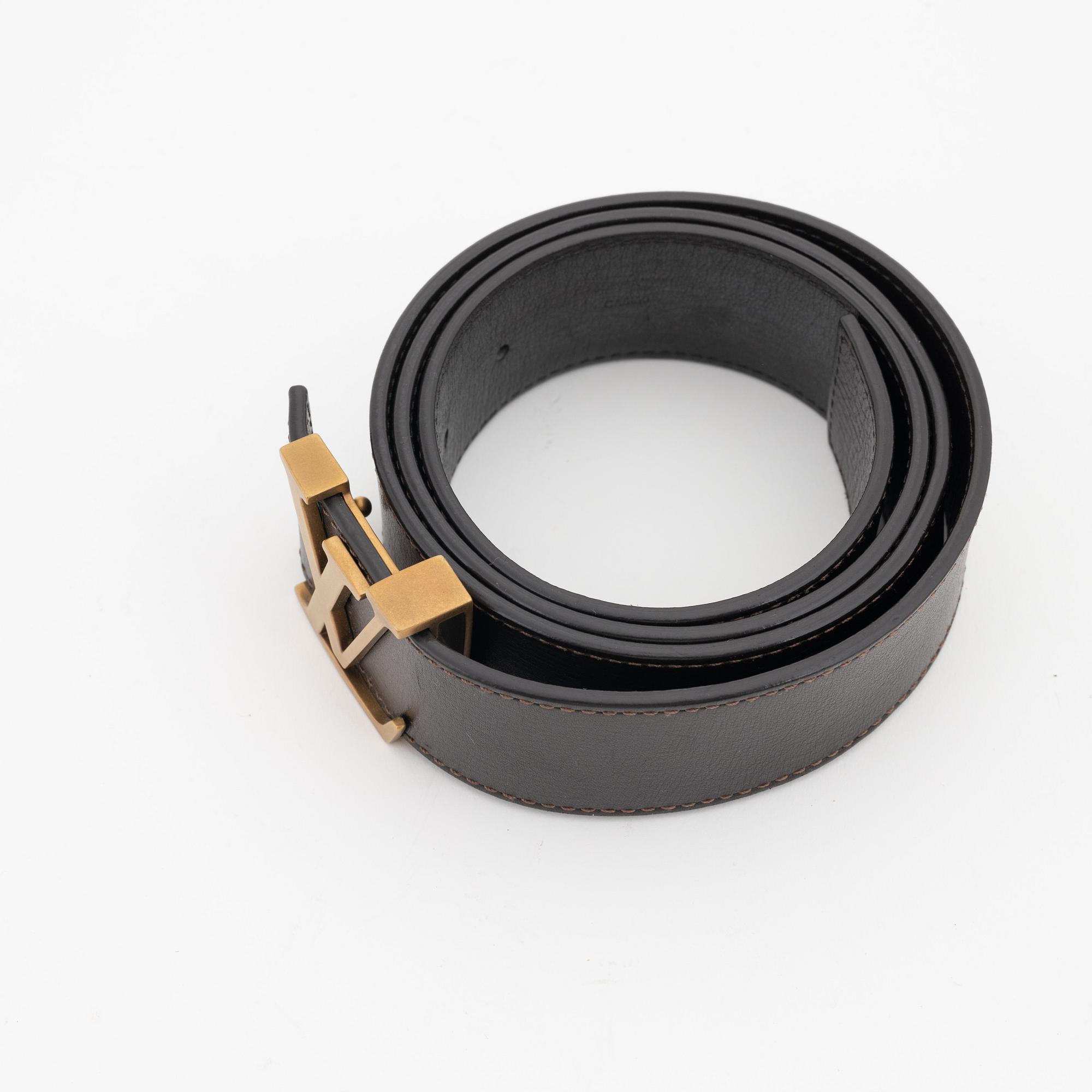 Louis Vuitton, skärp, "LV Initiales", storlek 100, 2010.