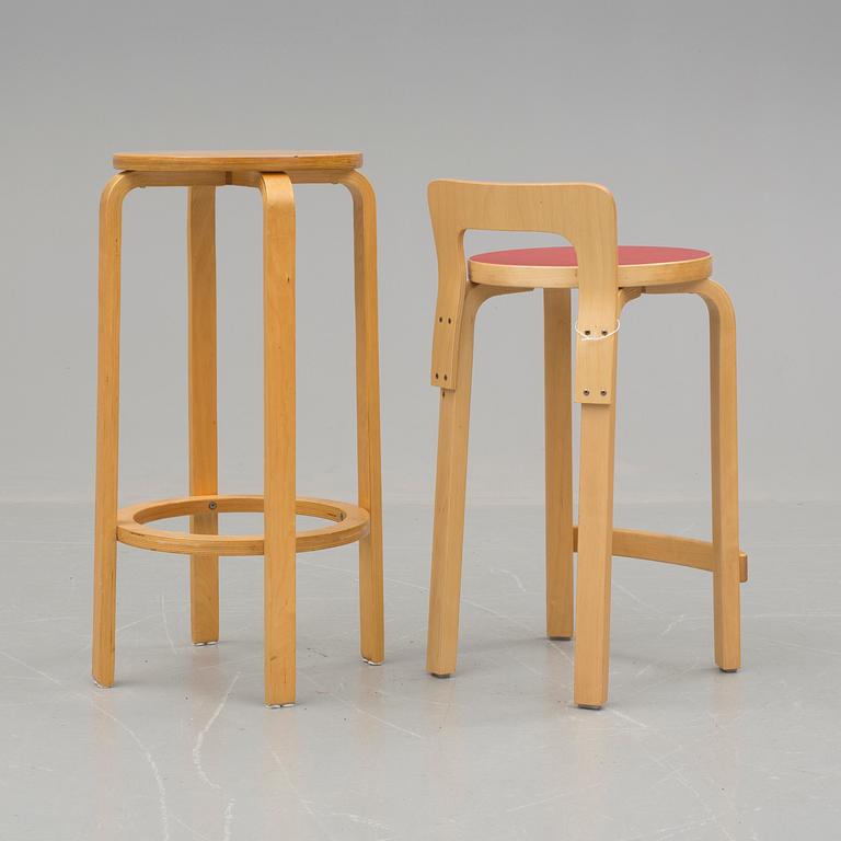PALLAR, 2 st, Alvar Aalto, Artek, 1900-talets andra hälft.