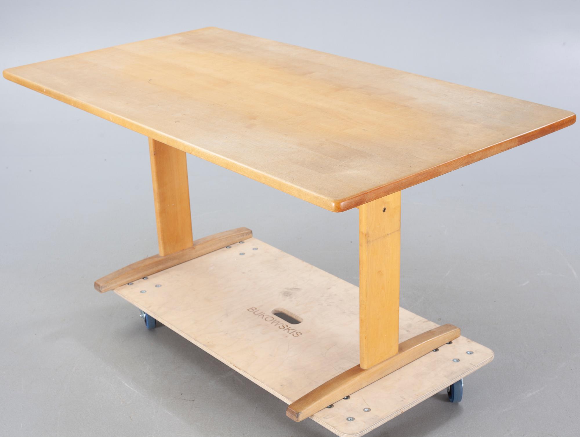 A dinner table, probably by Bodafors from the second half of the 20th century.