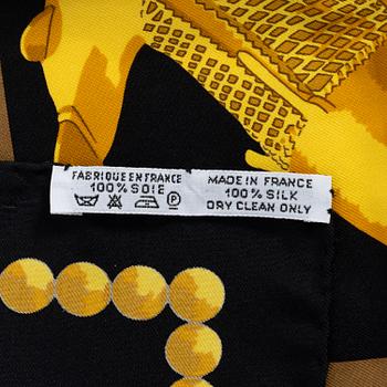 Hermès, scarf, "Cuillers d'Afrique".