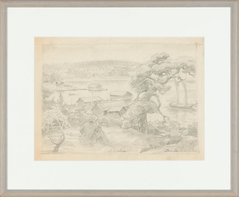 Santeri Salokivi, Vy från Högsåra.