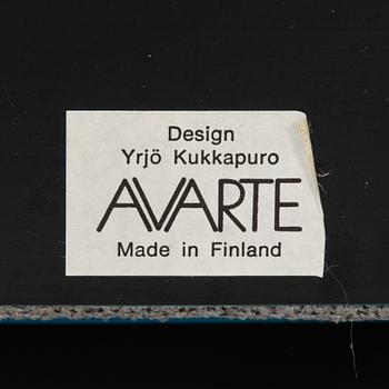 Yrjö Kukkapuro, A late 1980s armchair model A-502 for Avarte, Finland.