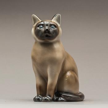 FIGURIN, Katt, porslin, Fornasetti, Italien.