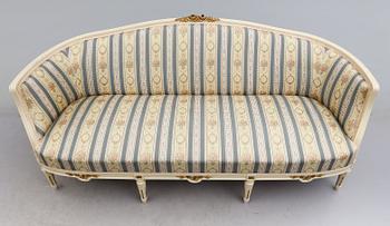 SOFFA, gustaviansk stil, Bodafors, 1900-talets mitt.