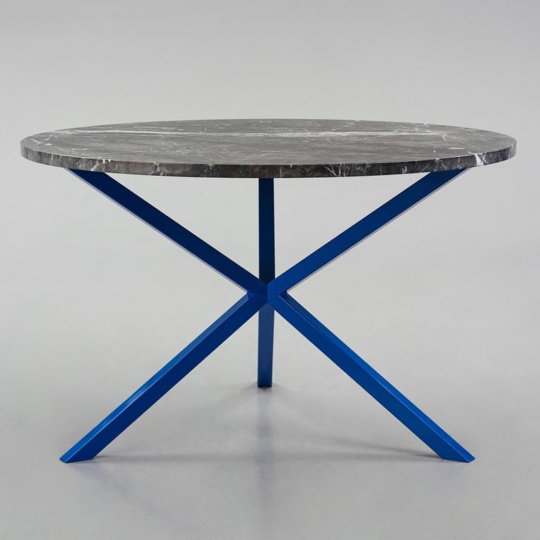 Per Söderberg, a "NEB Round Dining Table", limited edition for Artilleriet, No Early Birds, Stockholm, 2022.